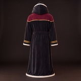Trekkierobe heated robe, back view
